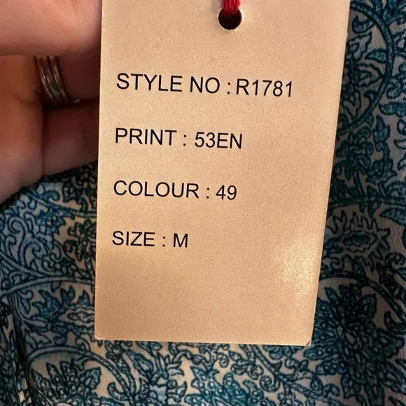 RAGA by Anthropology Blue White Sleeveless Romper - Picture 4 of 8